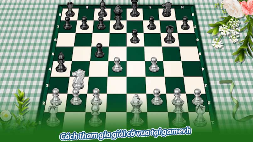 Cách tham gia giải cờ vua tại gamevh